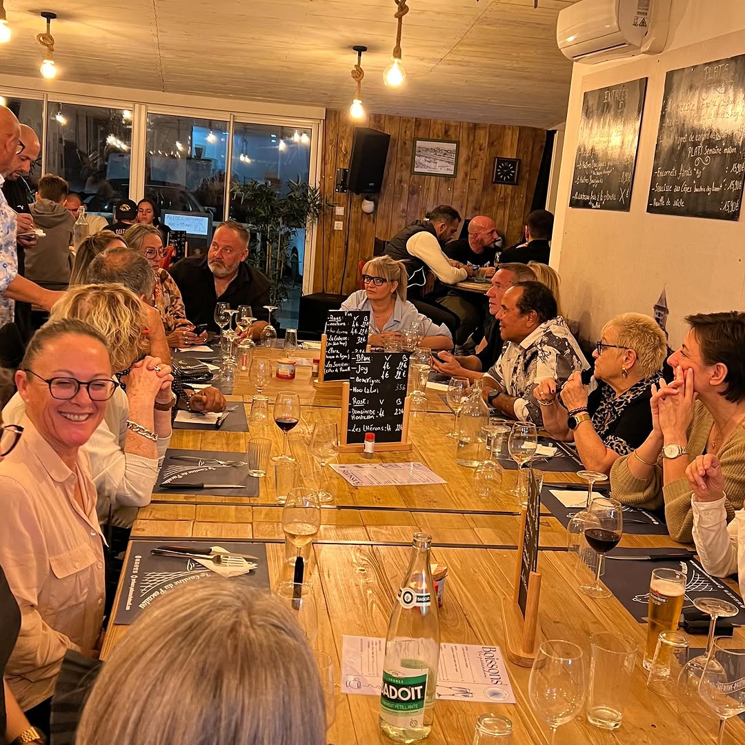 Restaurant festif à Palavas